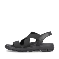 Outlet Women'S Trekking Sandals Deep Black Ladies Sandals & Sandals
