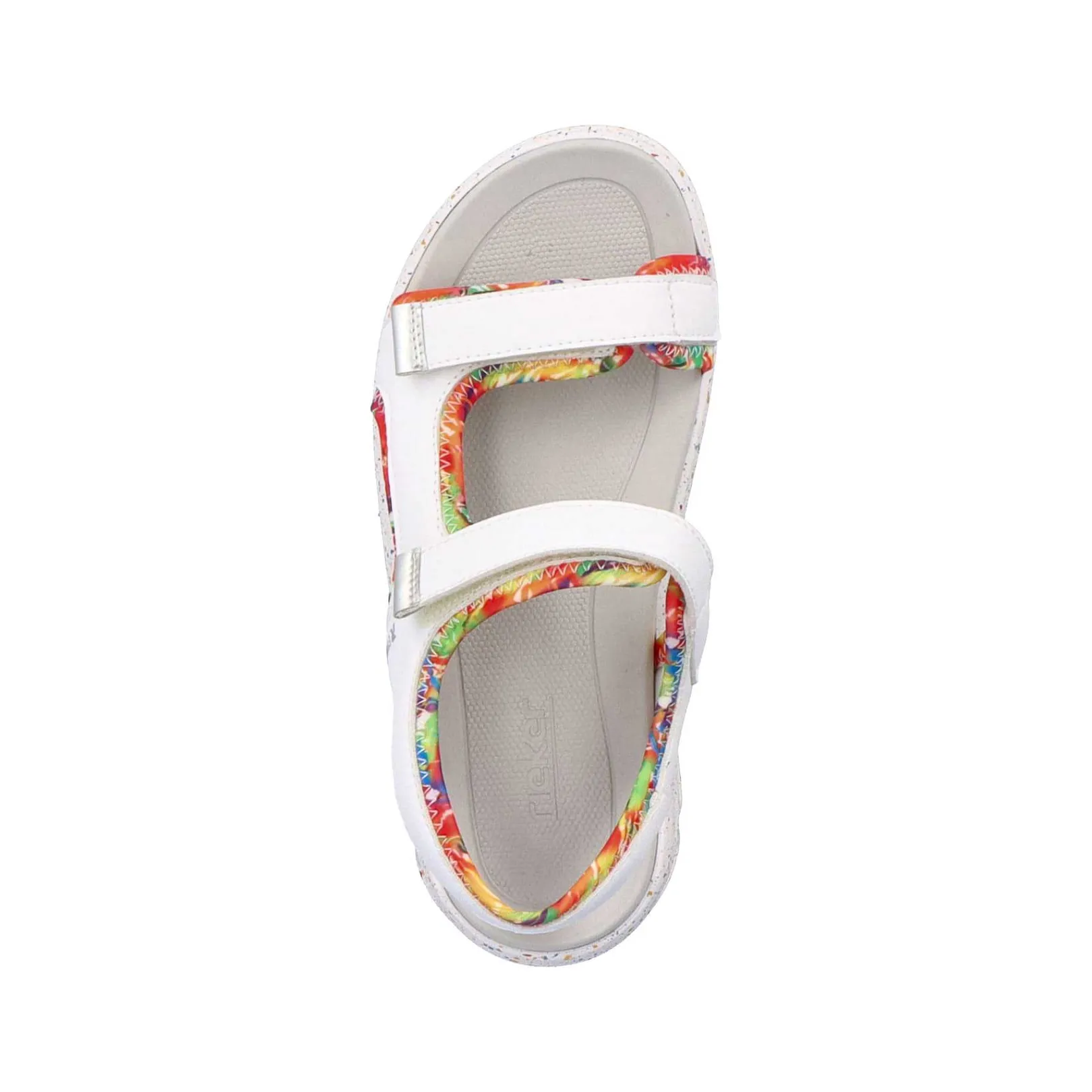 New Women'S Trekking Sandals Swan-White Rainbow Ladies Sandals & Sandals