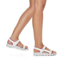 New Women'S Trekking Sandals Swan-White Rainbow Ladies Sandals & Sandals