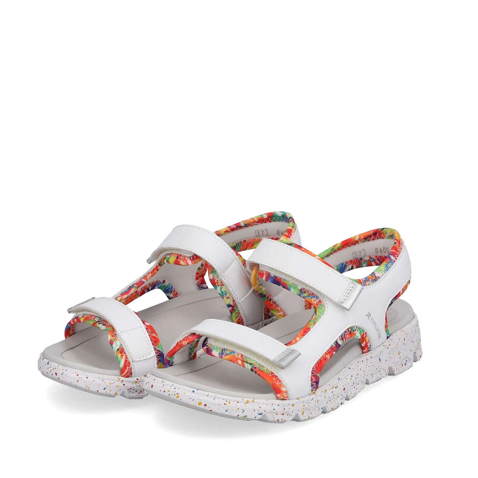 New Women'S Trekking Sandals Swan-White Rainbow Ladies Sandals & Sandals