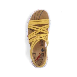 Hot Women'S Trekking Sandals Sunflower Yellow-Multi Ladies Colorful Styles