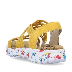 Hot Women'S Trekking Sandals Sunflower Yellow-Multi Ladies Colorful Styles