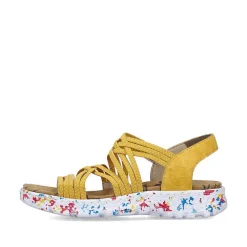 Hot Women'S Trekking Sandals Sunflower Yellow-Multi Ladies Colorful Styles