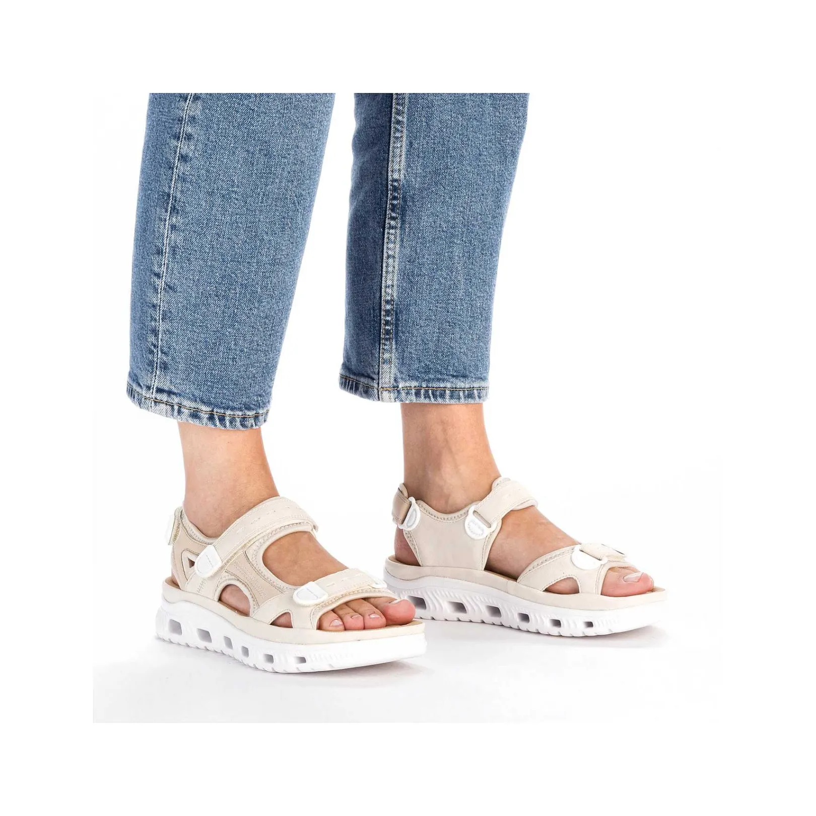 Women'S Trekking Sandals Light Beige Ladies Sandals & Sandals