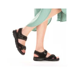 Best Women'S Trekking Sandals Night Black Ladies Sandals & Sandals