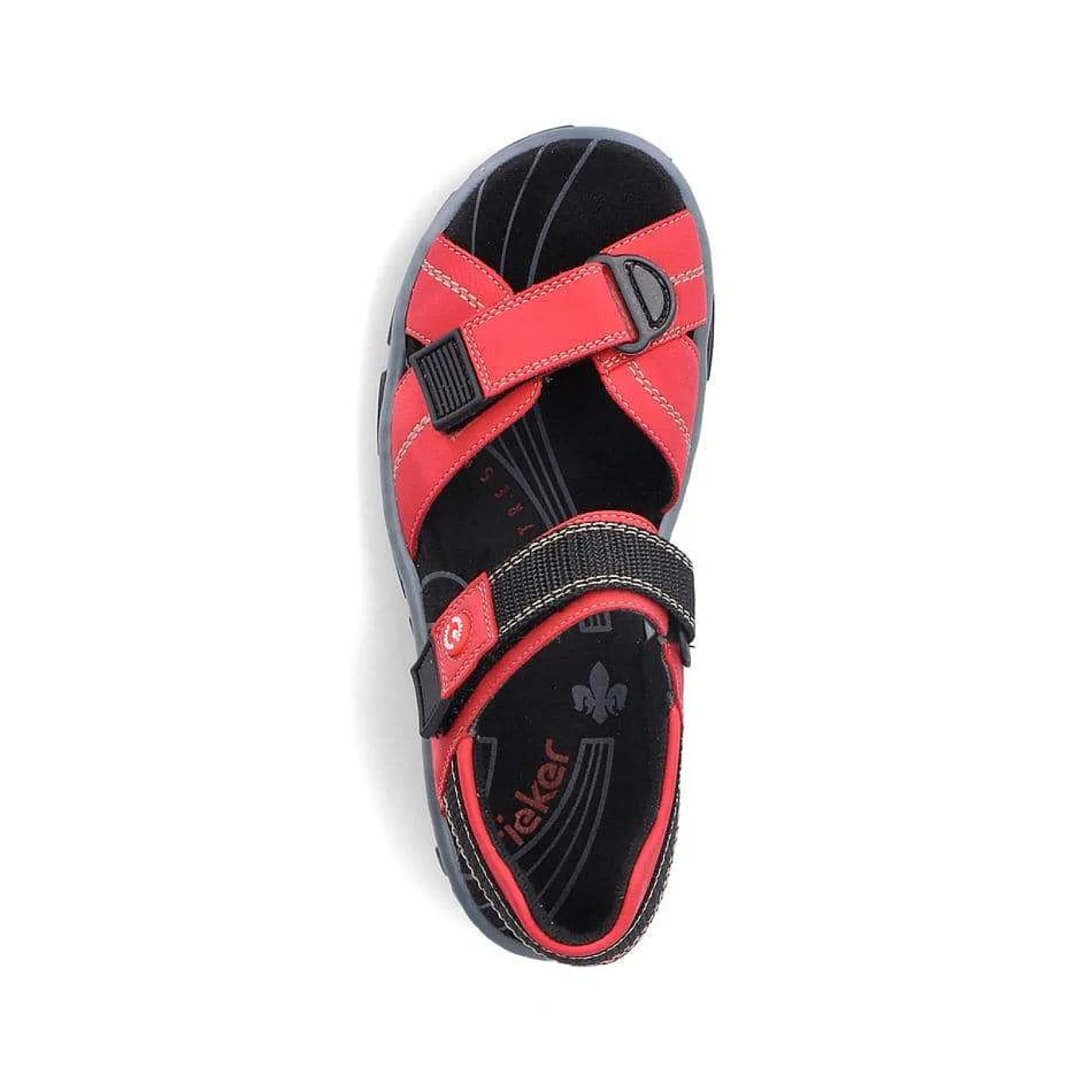 Hot Women'S Trekking Sandals Fire Red Ladies Colorful Styles