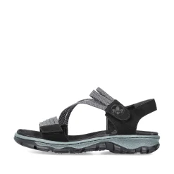 Online Women'S Trekking Sandals Graphite Black Ladies Sandals & Sandals