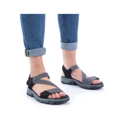 Online Women'S Trekking Sandals Graphite Black Ladies Sandals & Sandals