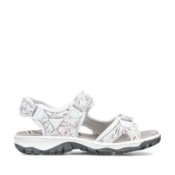 Outlet Women'S Trekking Sandals Pearl White-Multi Ladies Sandals & Sandals