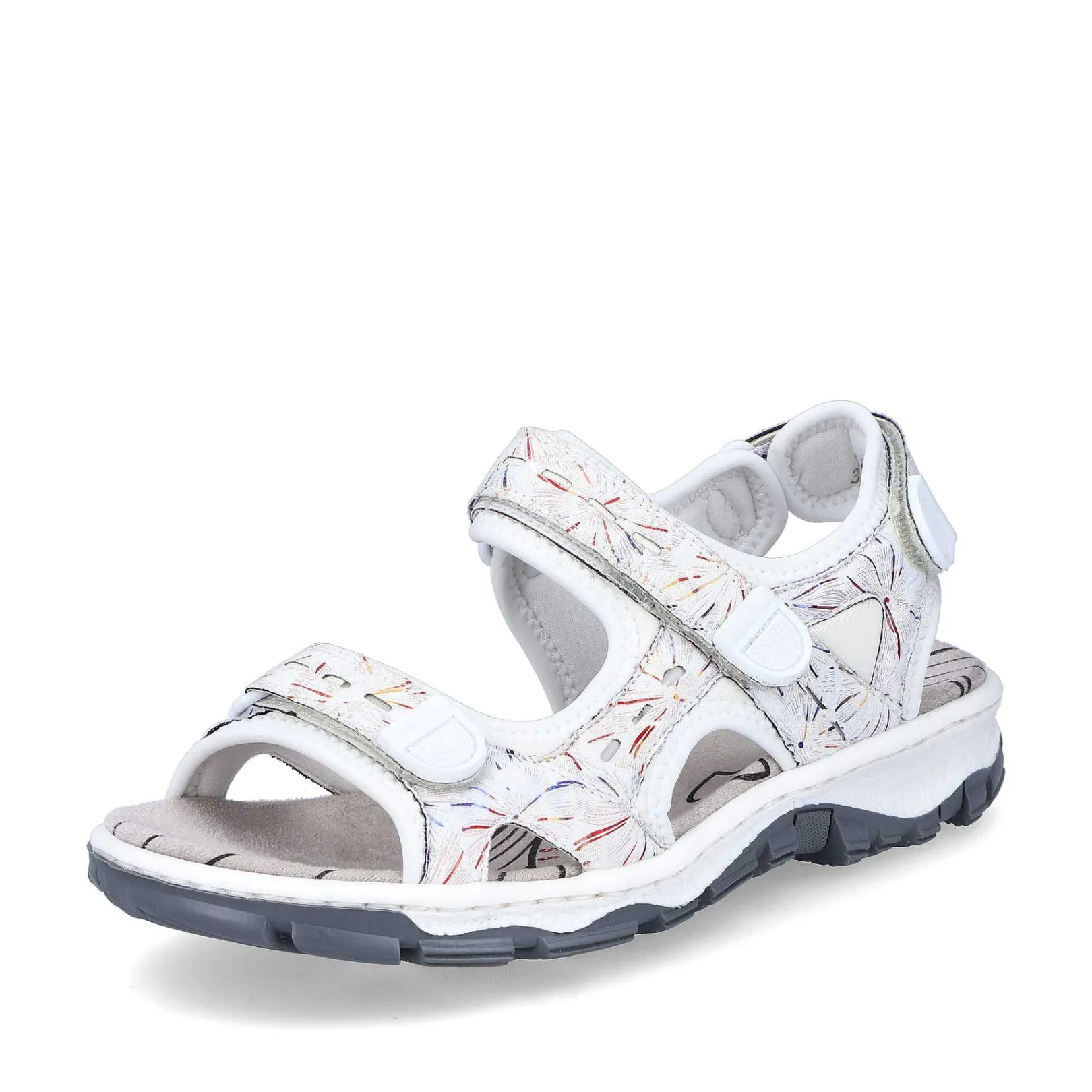 Outlet Women'S Trekking Sandals Pearl White-Multi Ladies Sandals & Sandals