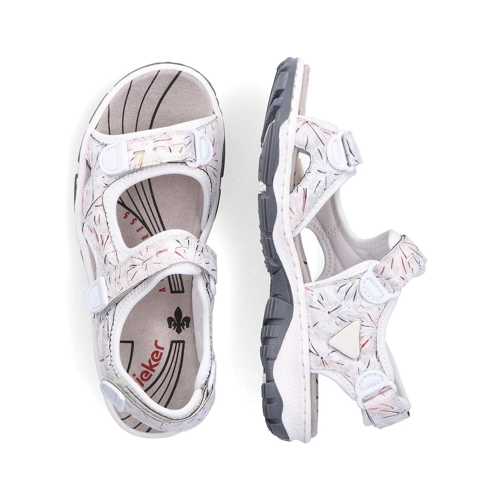 Outlet Women'S Trekking Sandals Pearl White-Multi Ladies Sandals & Sandals