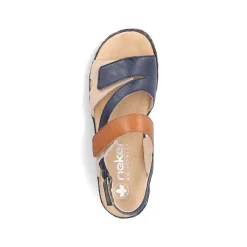 Online Women'S Wedge Sandals Slate Blue Ladies Heeled Shoes