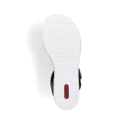 New Women'S Wedge Sandals Matt Black Men'S Summer Shoes