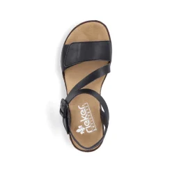 New Women'S Wedge Sandals Matt Black Men'S Summer Shoes