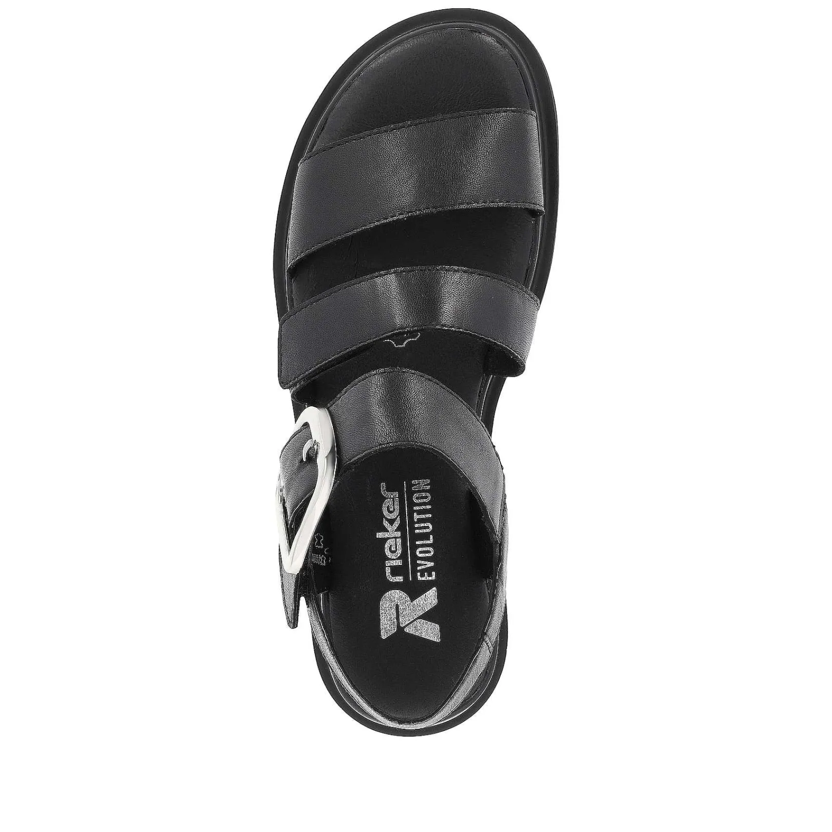 Women'S Wedge Sandals Midnight Black Ladies Heeled Shoes