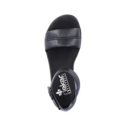Best Women'S Wedge Sandals Asphalt Black Ladies Sandals & Sandals