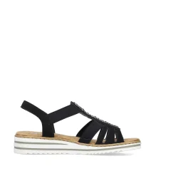 Sale Women'S Wedge Sandals Night Black Men'S Summer Shoes