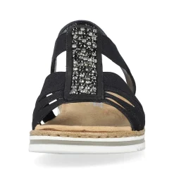 Sale Women'S Wedge Sandals Night Black Men'S Summer Shoes