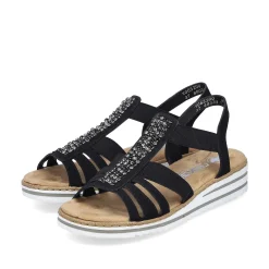 Sale Women'S Wedge Sandals Night Black Men'S Summer Shoes