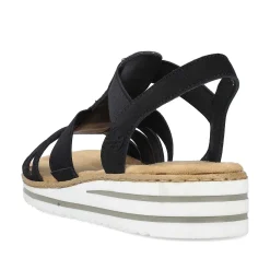Sale Women'S Wedge Sandals Night Black Men'S Summer Shoes
