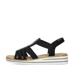 Sale Women'S Wedge Sandals Night Black Men'S Summer Shoes