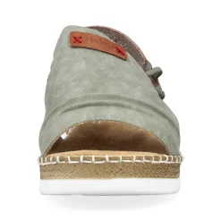 Discount Women'S Wedge Sandals Khaki Green Men'S Summer Shoes