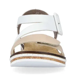 Outlet Women'S Wedge Sandals Edelweis Champagne Beige Men'S Summer Shoes