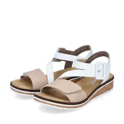 Outlet Women'S Wedge Sandals Edelweis Champagne Beige Men'S Summer Shoes