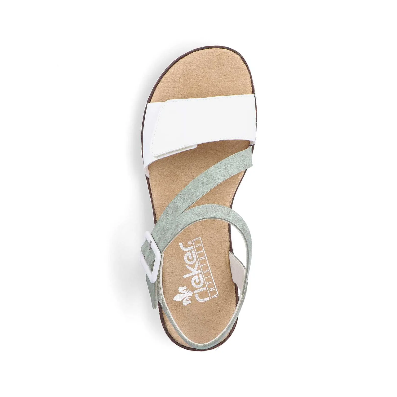 Hot Women'S Wedge Sandals Mint Green-Pearl White Ladies Heeled Shoes