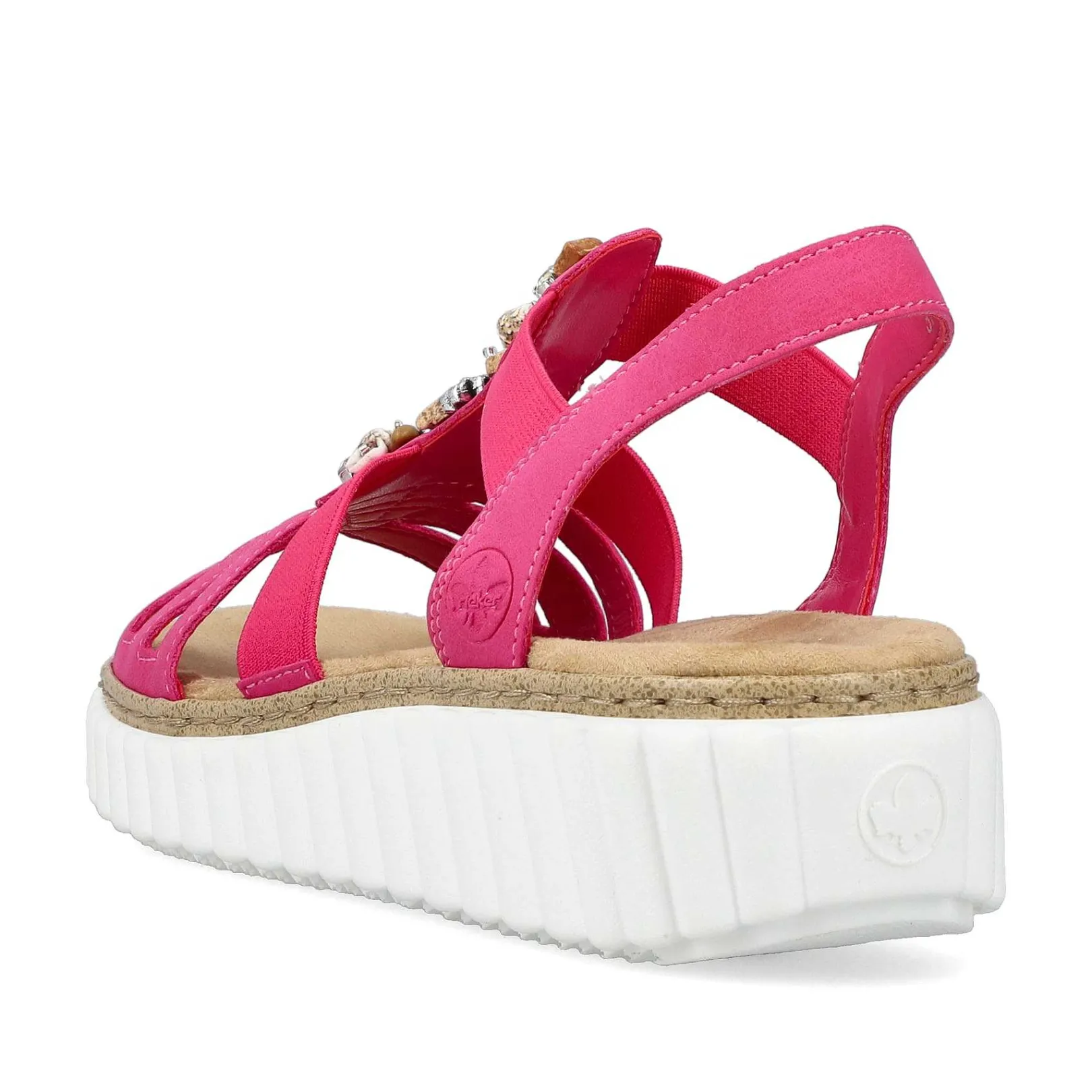 Best Women'S Wedge Sandals Pink Ladies Heeled Shoes