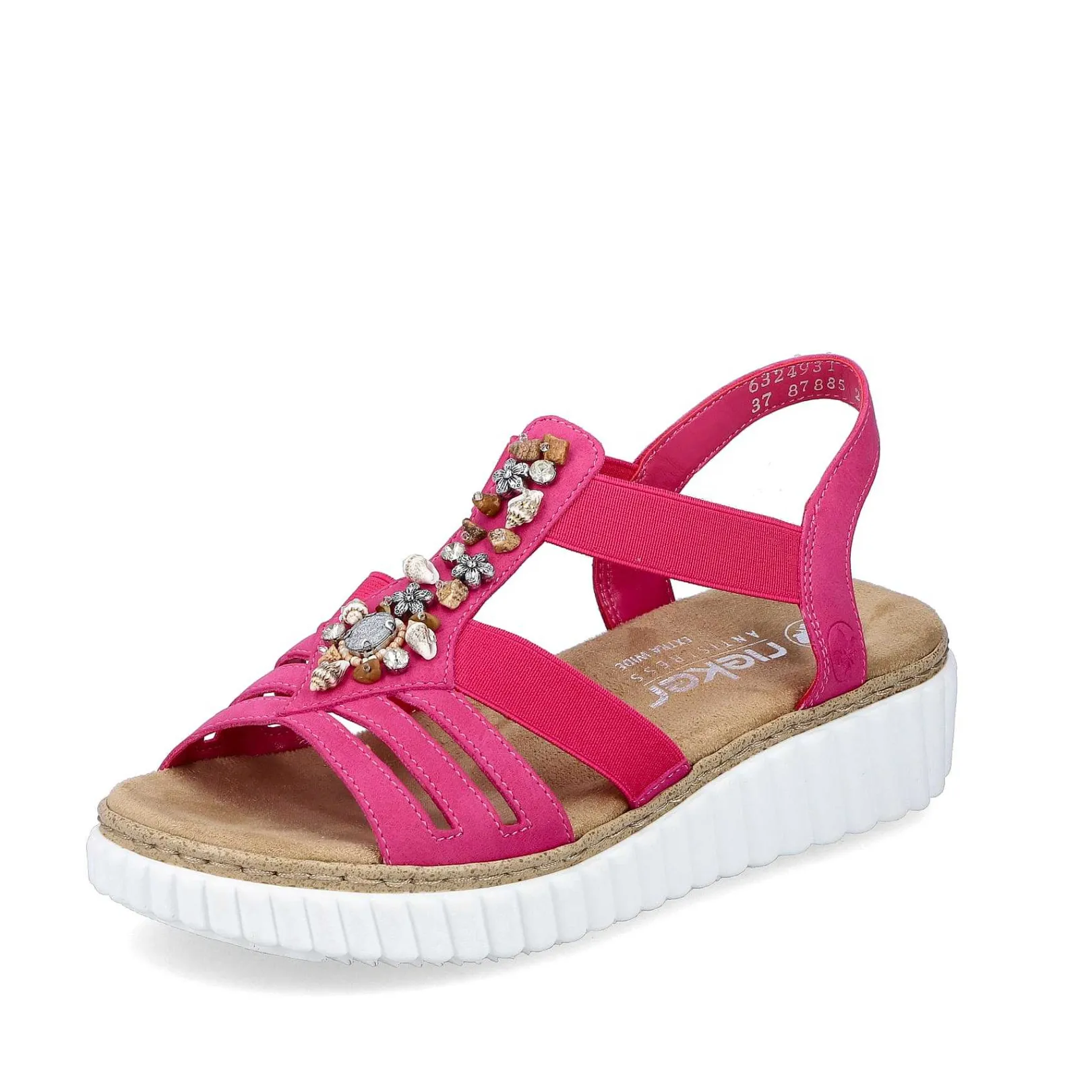 Best Women'S Wedge Sandals Pink Ladies Heeled Shoes