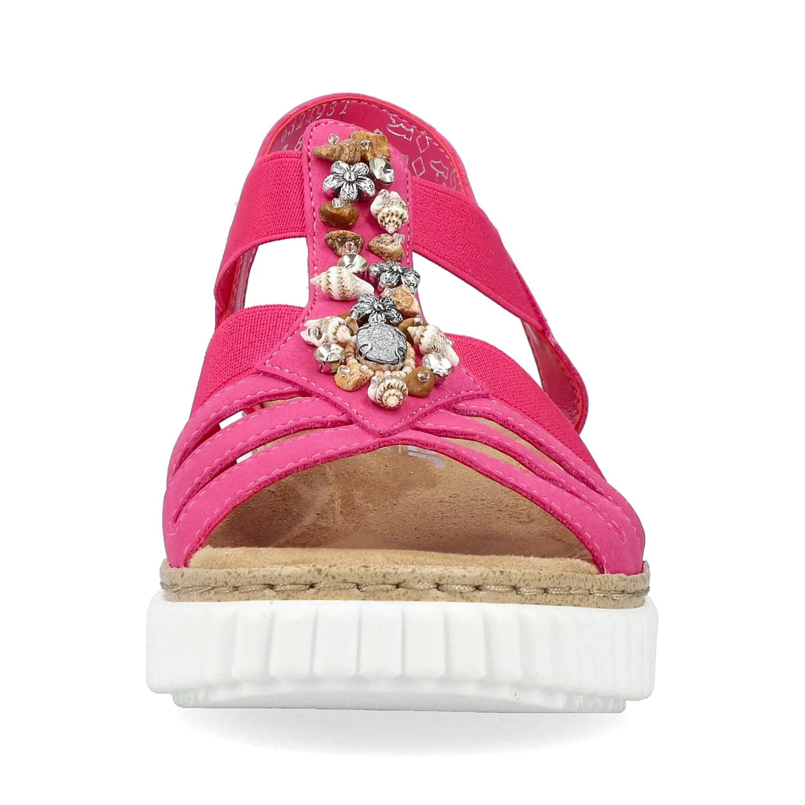 Best Women'S Wedge Sandals Pink Ladies Heeled Shoes