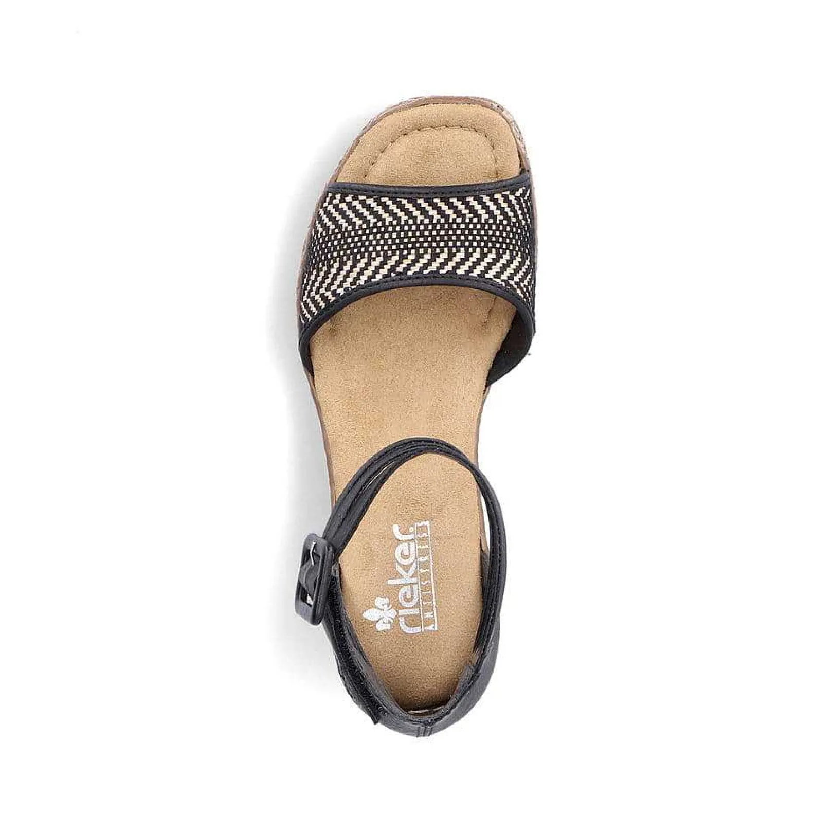 Clearance Women'S Wedge Sandals Night Black Ladies Heeled Shoes