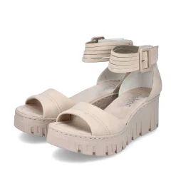 Outlet Women'S Wedge Sandals Sand Beige Men'S Summer Shoes