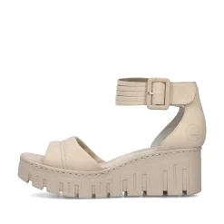 Outlet Women'S Wedge Sandals Sand Beige Men'S Summer Shoes