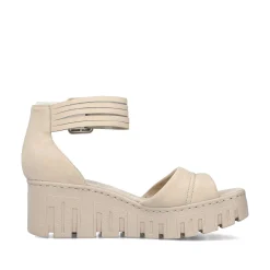 Outlet Women'S Wedge Sandals Sand Beige Men'S Summer Shoes