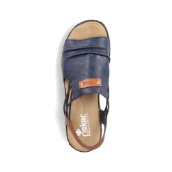 Best Women'S Wedge Sandals Pacific Blue Ladies Heeled Shoes