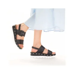 Clearance Women'S Wedge Sandals Navy Blue Ladies Sandals & Sandals