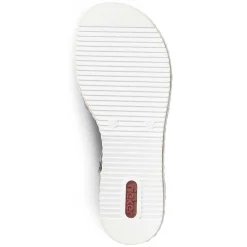 Best Women'S Wedge Sandals Sky Blue-Light Beige Ladies Heeled Shoes