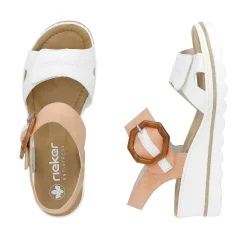 Best Women'S Wedge Sandals Snow White Peach Men'S Summer Shoes