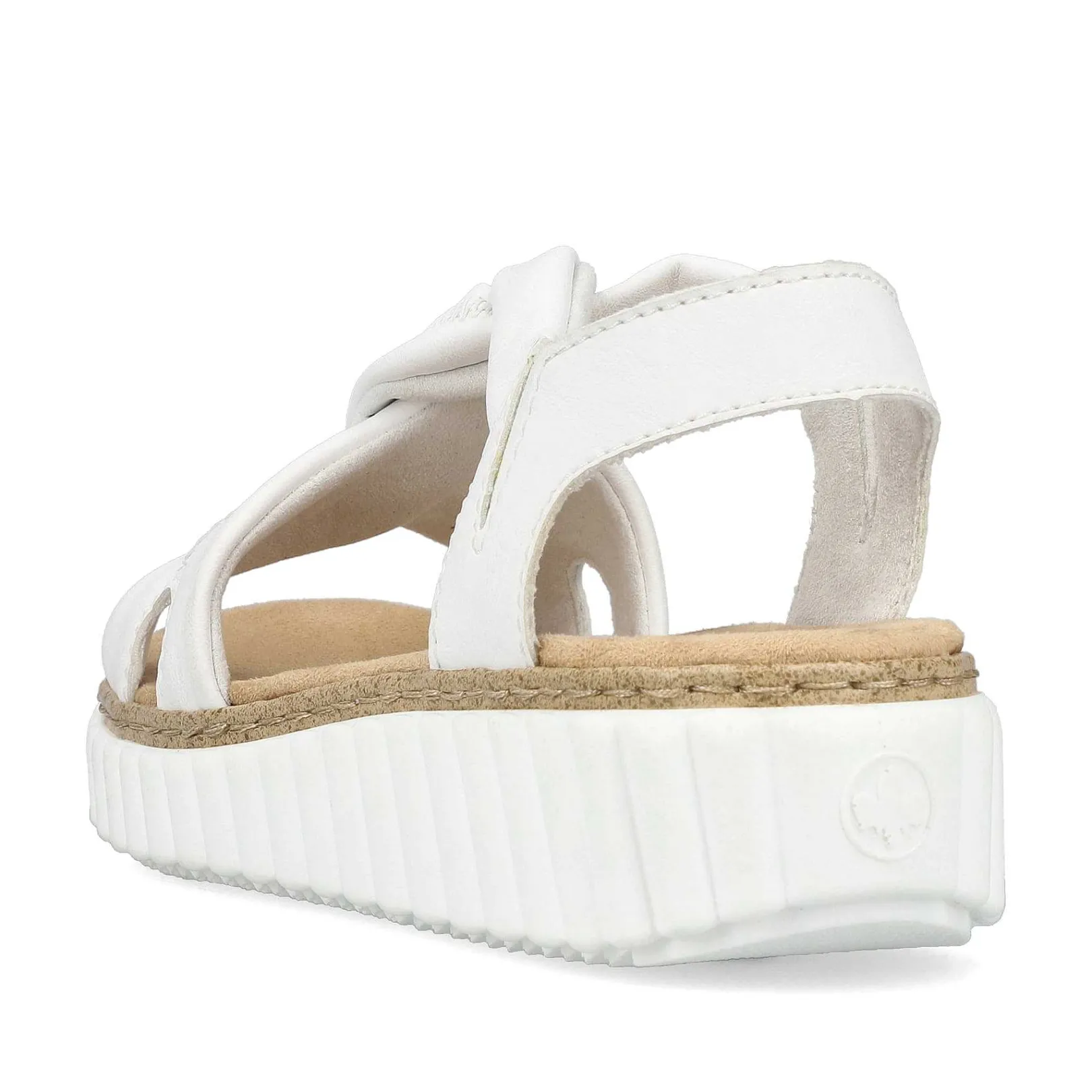 Women'S Wedge Sandals Snow White Ladies Heeled Shoes