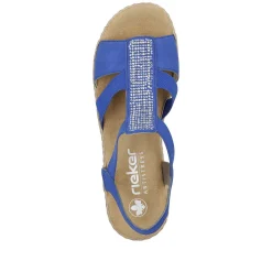 Clearance Women'S Wedge Sandals Royal Blue Men'S Summer Shoes