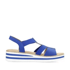 Clearance Women'S Wedge Sandals Royal Blue Men'S Summer Shoes