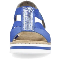 Clearance Women'S Wedge Sandals Royal Blue Men'S Summer Shoes