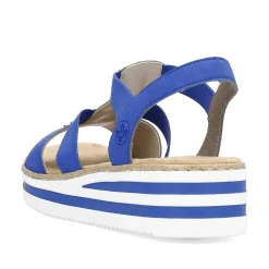 Clearance Women'S Wedge Sandals Royal Blue Men'S Summer Shoes