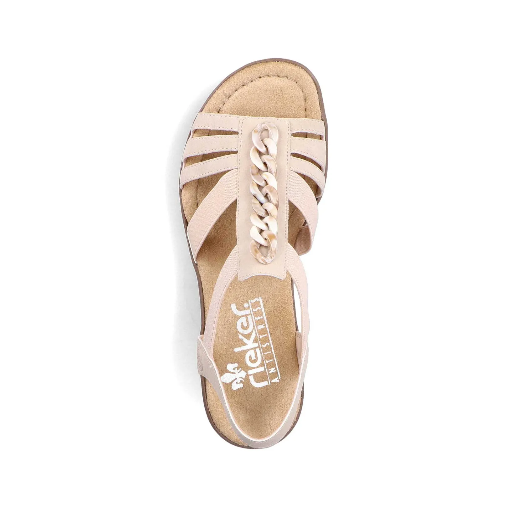 Women'S Wedge Sandals Cream Beige Ladies Heeled Shoes
