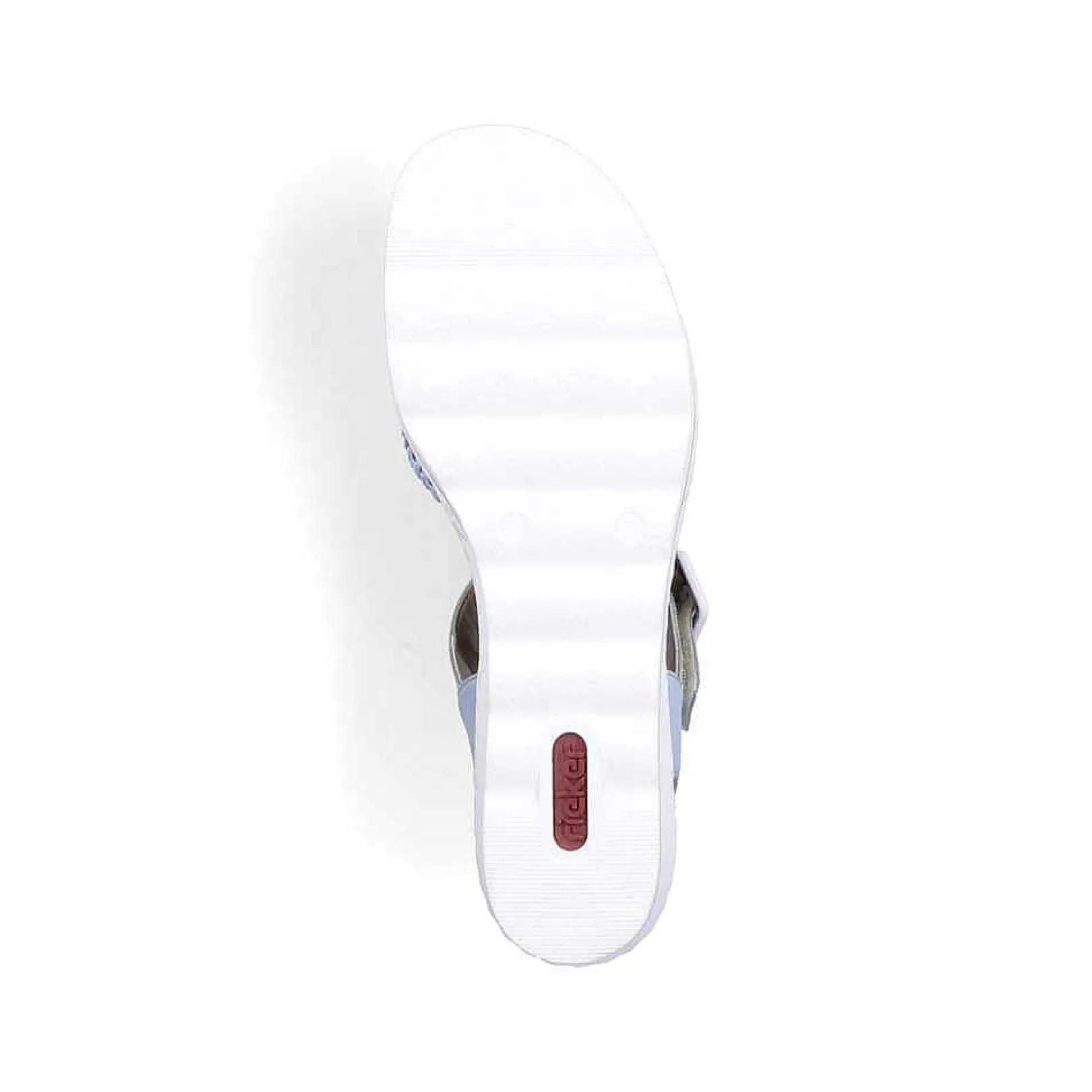 Discount Women'S Wedge Sandals Sky Blue Ladies Heeled Shoes